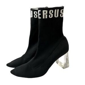 VERSUS by Versace Sock Ankle Booties
